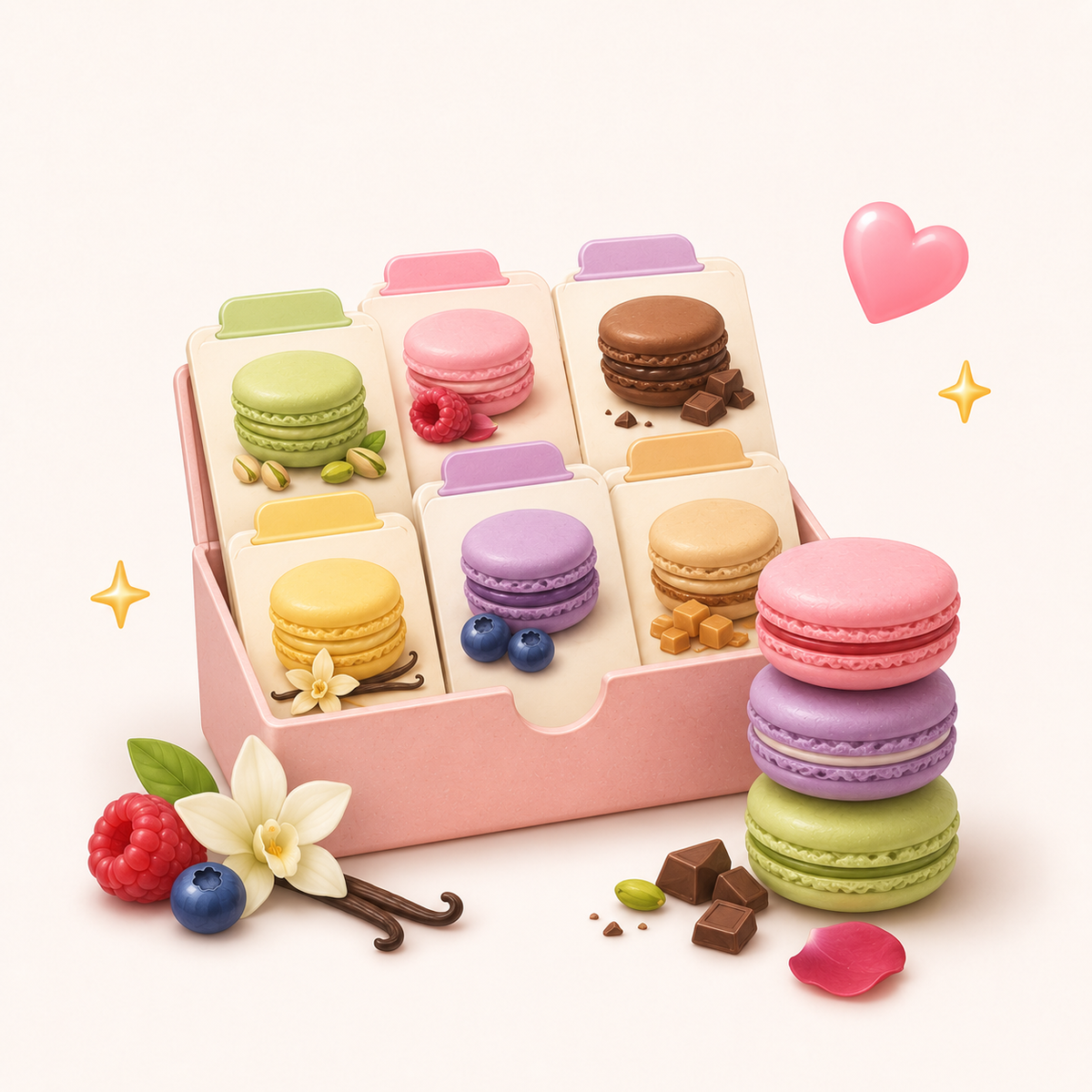 Macaron Flavor Recipe Vault